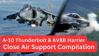 DCS Close Air Support In The Harrier And Thunderbolt II