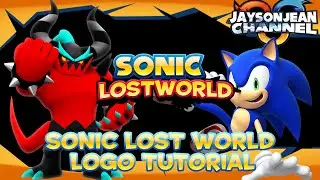 Photoshop Sonic Lost World logo Tutorial