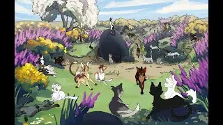 Drawing WindClan's forest camp