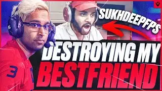 DESTROYING MY BEST FRIEND IN VALORANT 😈| SEN ShahZaM