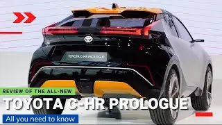 The Upcoming New Toyota C-HR Prologue 2023 - Stylish SUV Concept