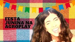 Fomos pra uma festa Junina no Rancho da Agroplay