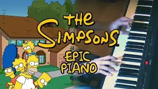 THE SIMPSONS Theme 👨‍👩‍👧‍👦 Piano Cover | + Sheet Music