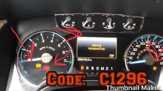 Fixing ABS Light Issue Code C1296 Made EASY