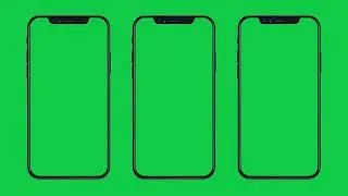 Green Screen iPhone Frame | Green Screen Phone Template | Creative Works