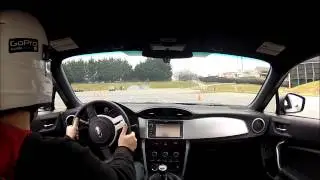 Capital Driving Club Autocross Subaru BRZ 3/16/2013
