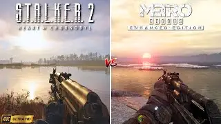 Stalker 2 vs Metro Exodus | PC | Graphics and Details Comparison