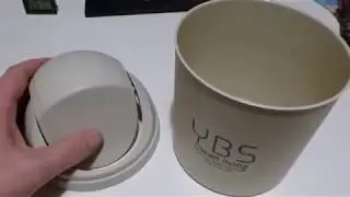 Mini Desktop Trash Can Small Storage Box with Swing Lid from GearBest.com