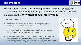 6- The value of regional geophysics: discovery outcomes and missed opportunities- Jon Woodhead, 2020