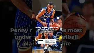PENNY WAS THE NEXT JORDAN! #nba #shorts