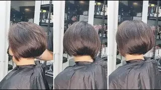 Very Short Layered Bob Haircut Tutorial for Women | BOB Hair Cutting Tips & Techniques