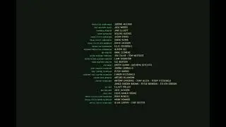 Wonka (2023) end credits reversed filter