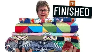 ✅🏎🤓 FINALLY FINISHED - WHY AND HOW I COMPLETED THESE QUILTS