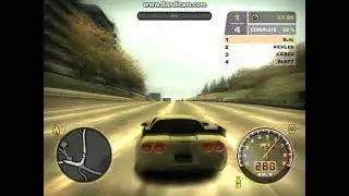 Need for Speed Most Wanted Chevy Corvette C6.5R Test
