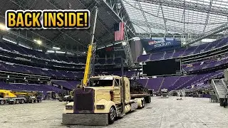 Kenworth INSIDE the US BANK STADIUM