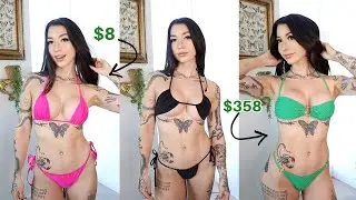 Trying On Cheap VS Expensive Swimsuits After My Boob Job