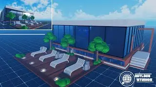Roblox Studio │SPEED BUILD│ Modern beach house