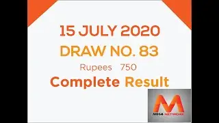 Rs 750 Prize Bond Draw 15 July 2020 from National Saving Bank Pakistan