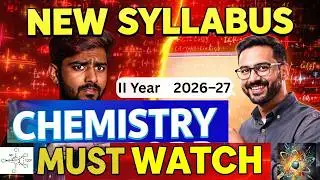 Chemistry New Syllabus 2026–27 Explained 