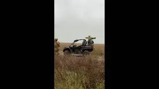 Ukrainian ATGM Team engaging Russian Forces