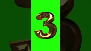 Countdown timers green screen 