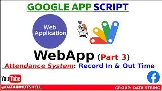How To Make Web App | Google App Script | Store Web App Data In Google Sheets | Tutorial -  Part 3