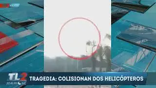 Colisiona dos helicópteros en Malasia