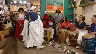 Batey Tambó performs at Artillery for MAPP, Mission Street, San Francisco, CA