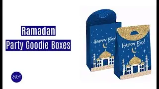 Ramadan - Eid Mubarak Idea Favors Party Goodie Bags | Big Dot of Happiness