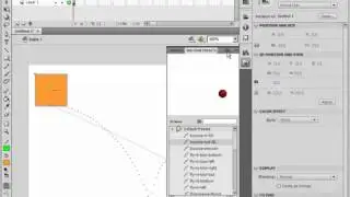 036  Встроенные стили движения в Adobe Flash CS4