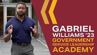 Gabriel Williams ’23 | Norwich University Corps of Cadets | Government Service Leadership Academy