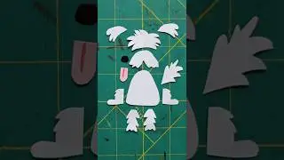 Dogs Paper Craft! #illustration #kidscrafts #doglovers