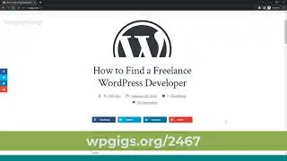 [wpgigs.org] How to Find a Freelance 