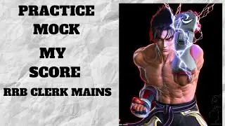 RRB exam k phele mere mains mock k score