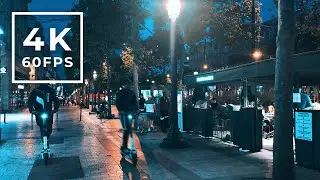 Walk in Paris 4K - Champs Élysées  to Louvre museum