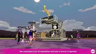 The WIP Meetup 06/27/2024 Decentraland Game Expo Mashup by Paradoxx
