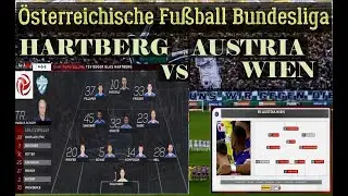 Австрийская футбольная Бундеслига 2024. HARTBERG vs AUSTRIA WIEN