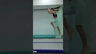 Акробатика  - Колесо без рук, маховое (aerial) acrobatics