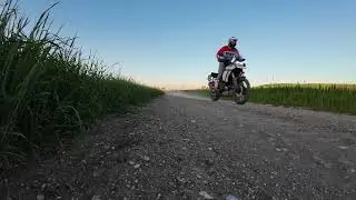 Tenere 700   ( 1440p)  Ekinler /  FunRide at wild country roads