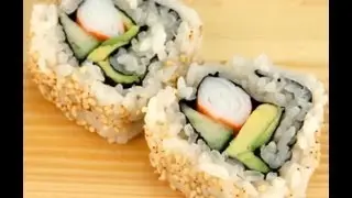 How To Make Sushi - California Rolls