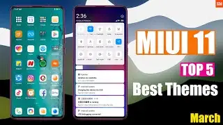 MIUI 11 Top 5 Hidden Themes With Special UI Features | MIUI 11 Themes March 2020