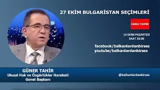 ULUSAL HAK VE ÖZGÜRLÜKLER BAŞKANI GÜNER TAHİR