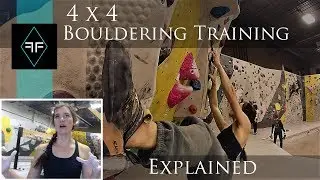 4x4 Bouldering Training Method Explained by Climbing Instructor