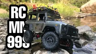 RC Offroad 4x4 | Adventure | scale 1/12 | MN99S masuk air sungai