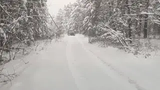 На хуторе в непогоду.