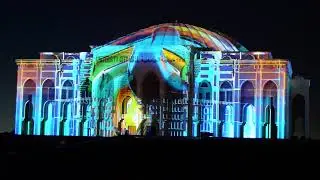 Shariah Light Festival 2023  مهرجان ضوء الشارقة Part 1