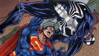 👊 Superman vs Venom ¿Quién GANA? 👊 El CROSSOVER de Marvel y DC de PELEAS para hacer DINERO #Shorts