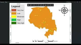 Making final maps in ArcMap for groundwater mapping in desert areas