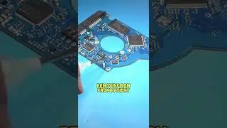 CHIP SWAP ON A FAILED HDD PCB