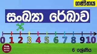 සංඛ්‍යා රේඛාව - ගණිතය - 6 ශ්‍රේණිය